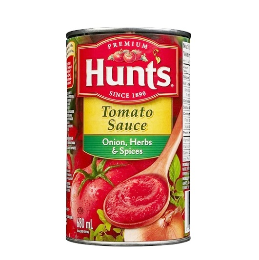Hunt's tomato sauce (onion herb spices) 680ml