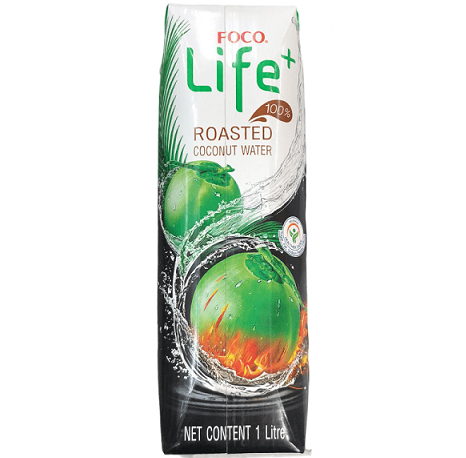Foco roasted coconut juice top